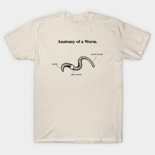 Anatomy of a Worm - Light T-Shirt